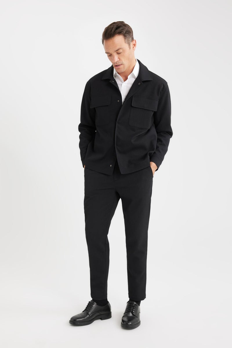 DeFacto Black Man Summer Fabric Joggers Casual - Image 1